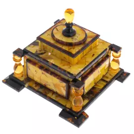 Шкатулка из янтаря "Клеопатра"