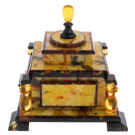 Шкатулка из янтаря "Клеопатра"