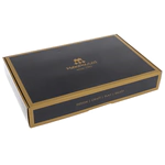 Backgammon made of eco-leather and wood "Manopoulos" beige-gray