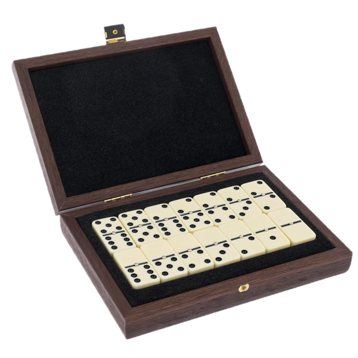 Domino "Manopoulos" in a crocodile eco-leather case