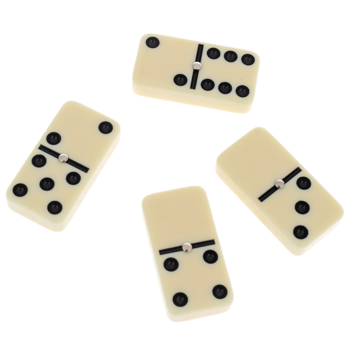 Domino "Manopoulos" in a crocodile eco-leather case