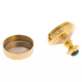 Equipment for the seal "Coat of Arms of the Russian Federation" with malachite, Zlatoust