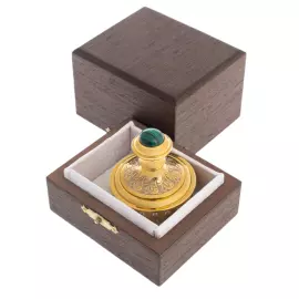 Equipment for the seal "Coat of Arms of the Russian Federation" with malachite, Zlatoust