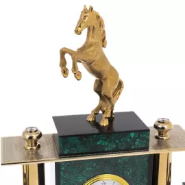 Malachite desk set "Horse" Zlatoust