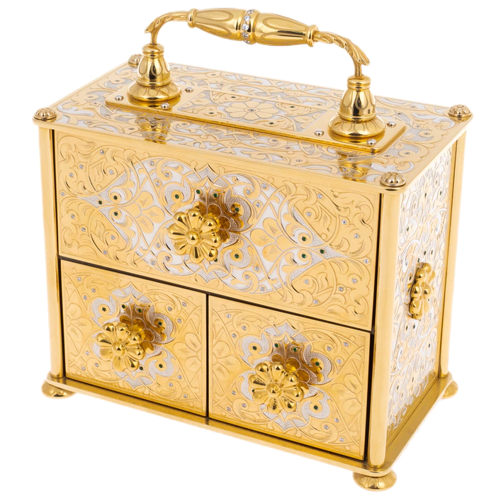 Jewelry box "Chest" Zlatoust