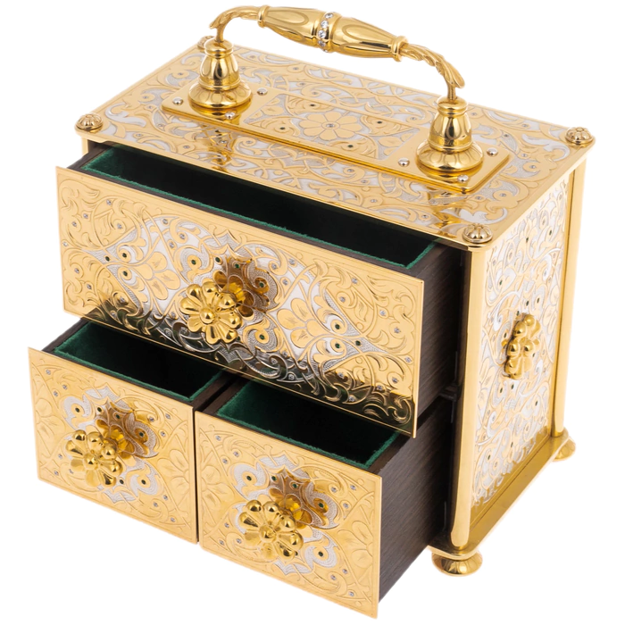 Jewelry box "Chest" Zlatoust