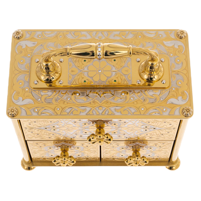 Jewelry box "Chest" Zlatoust