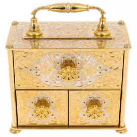 Шкатулка-комод для украшений "Сундук" Златоуст