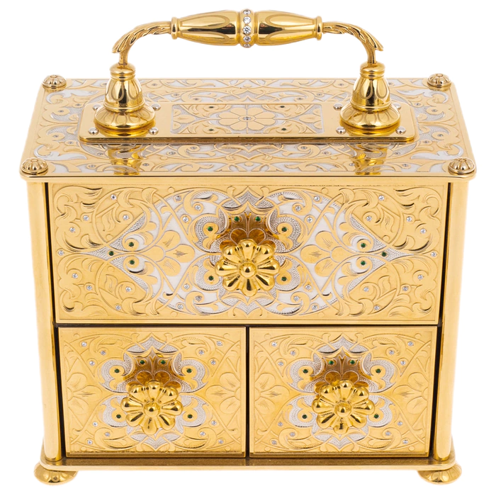 Jewelry box "Chest" Zlatoust