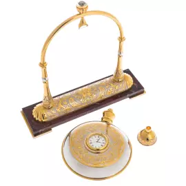 Фляжка на подставке "Время" Златоуст