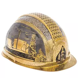 Сувенир "Каска нефтяника" Златоуст