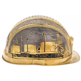 Сувенир "Каска нефтяника" Златоуст