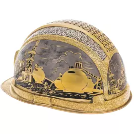 Сувенир "Каска нефтяника" Златоуст