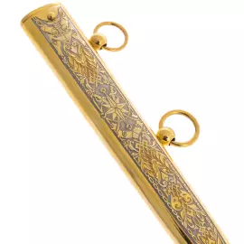 Кортик сувенирный "Морской. Герб РФ" тёмная рукоять, Златоуст