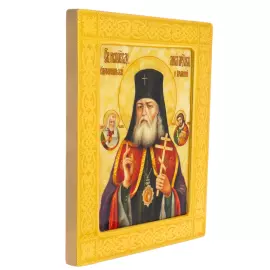 Икона на натуральном перламутре "Лука Крымский"