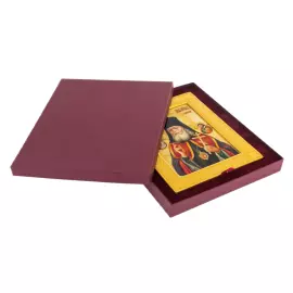 Икона на натуральном перламутре "Лука Крымский"