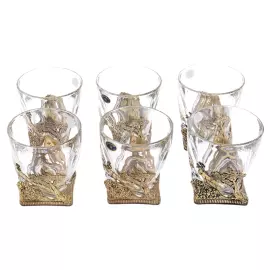 Набор бокалов для виски "Охота на оленя" на 6 персон