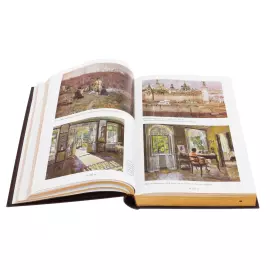 Книги в кожаном переплете "Великие русские художники. Большая энциклопедия"