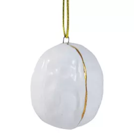 Набор елочных игрушек из фарфора "Орешки" 3 шт