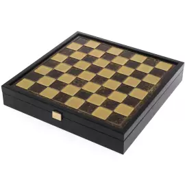 The Trojan War chess set is brown