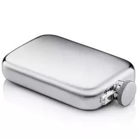 Фляга серебряная "Cluev" малая