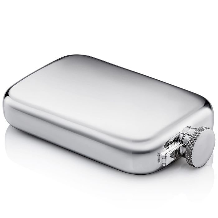 Silver flask "Cluev" small