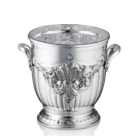 Ведро для льда "Ракушка" из серебра