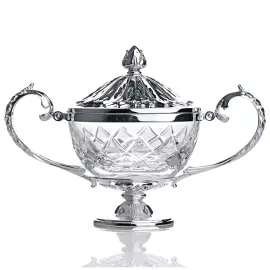 Сахарница из столового серебра "Дворцовая"
