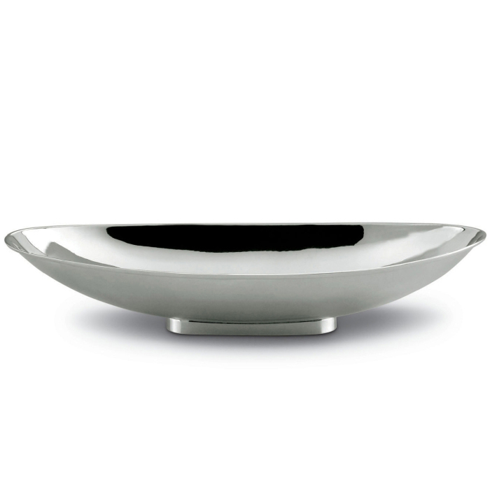 Classic oval silverware dish