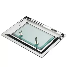 Блюдо для масла "Престиж" из столового серебра