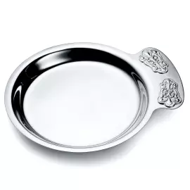 Тарелка из столового серебра "Дворцовая"