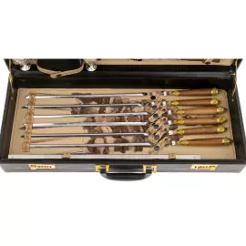 Set for barbecue "Hunting" for 6 people