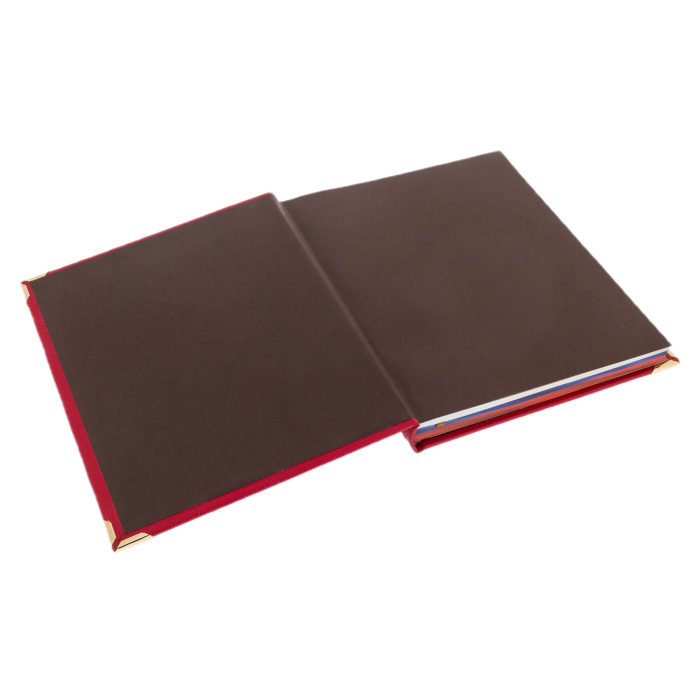 Leather-bound book "The Kremlin in Moscow. Our altar and the fortress" in a box