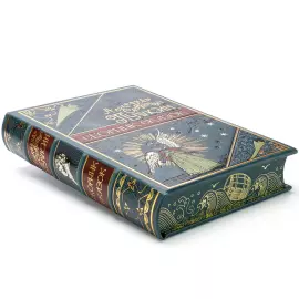 Книга в кожаном переплете "Сборник сказок А. С. Пушкина"