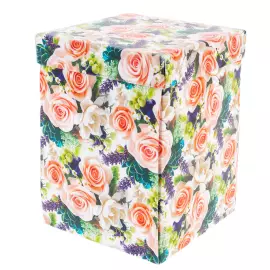 Souvenir of amber and onyx "Bouquet of flowers"