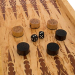 Нарды из карельской березы "Лев" малые