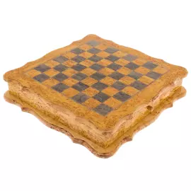 Шахматы из карельской березы "Фигурный край"