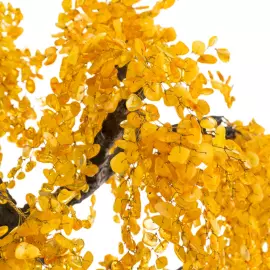 Дерево из янтаря "Ива плакучая"