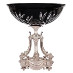 Black crystal bowl "Night"