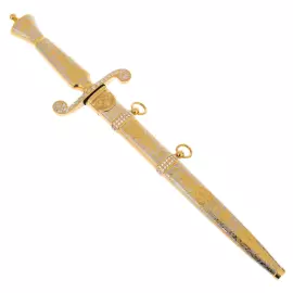 Кортик сувенирный "Герб РФ. Звезда" на подставке, Златоуст