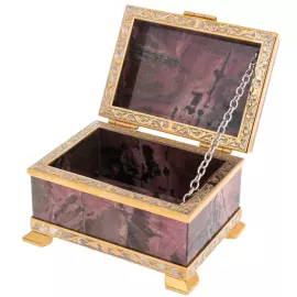 Шкатулка из родонита "Радость" Златоуст