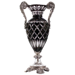 Eugenia black crystal vase