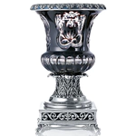 Vase-cup made of black crystal "Medici"