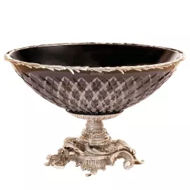 Чаша из черного хрусталя "Верроккьо"