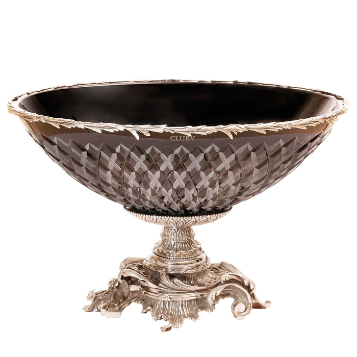 Verrocchio Black Crystal bowl