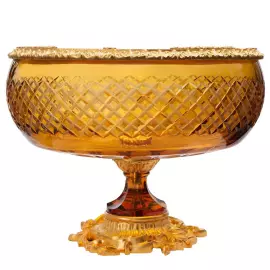 Чаша из янтарного хрусталя "Грильяж"