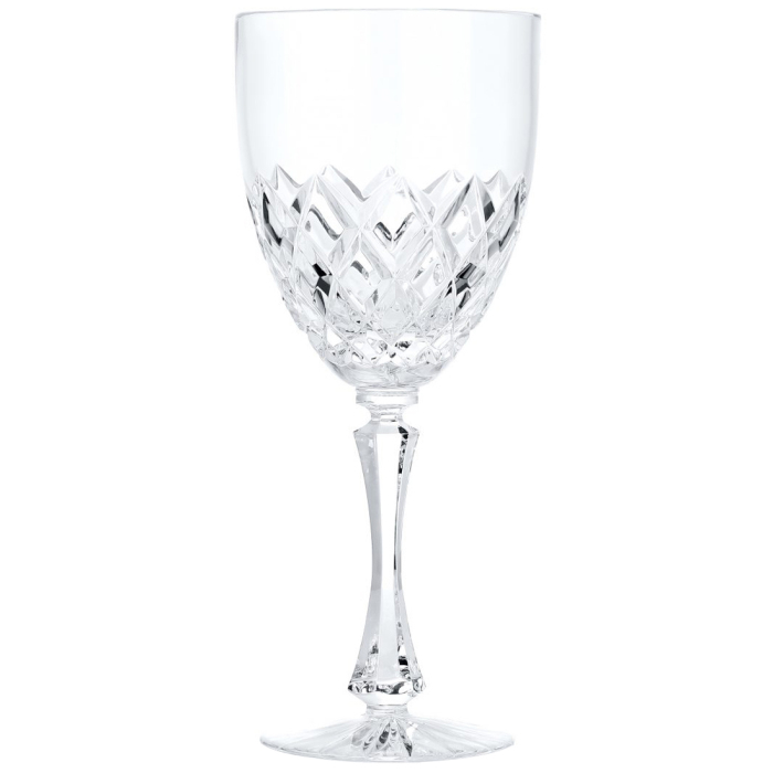 Crystal wine glass "Grillage"