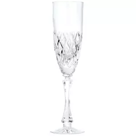Бокал для шампанского хрустальный "Грильяж"