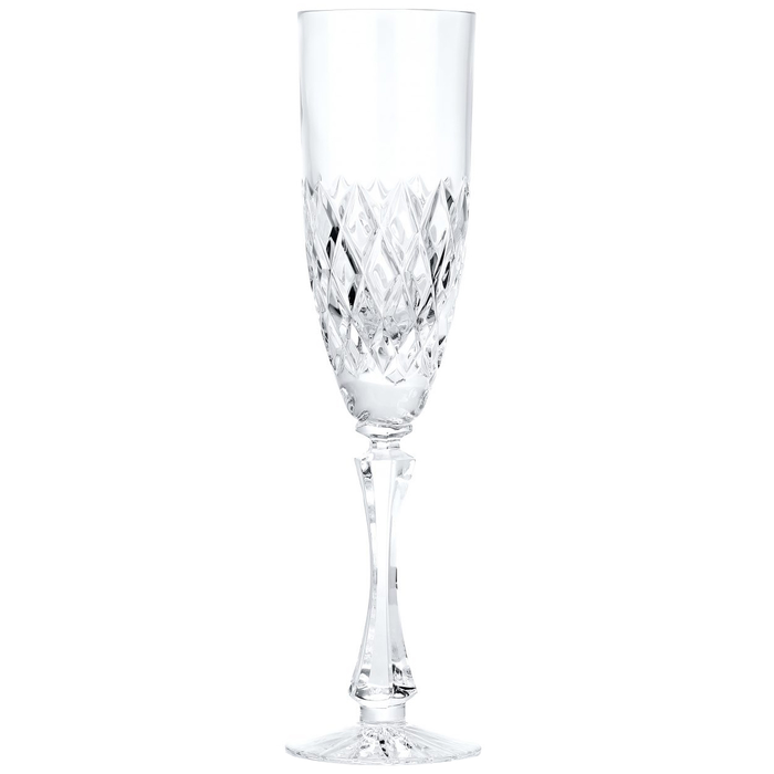 Crystal "Grillage" champagne glass