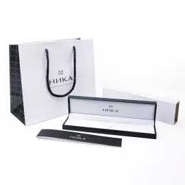 Elegant acrylic roller pen with silver and cubic zirconia, blue